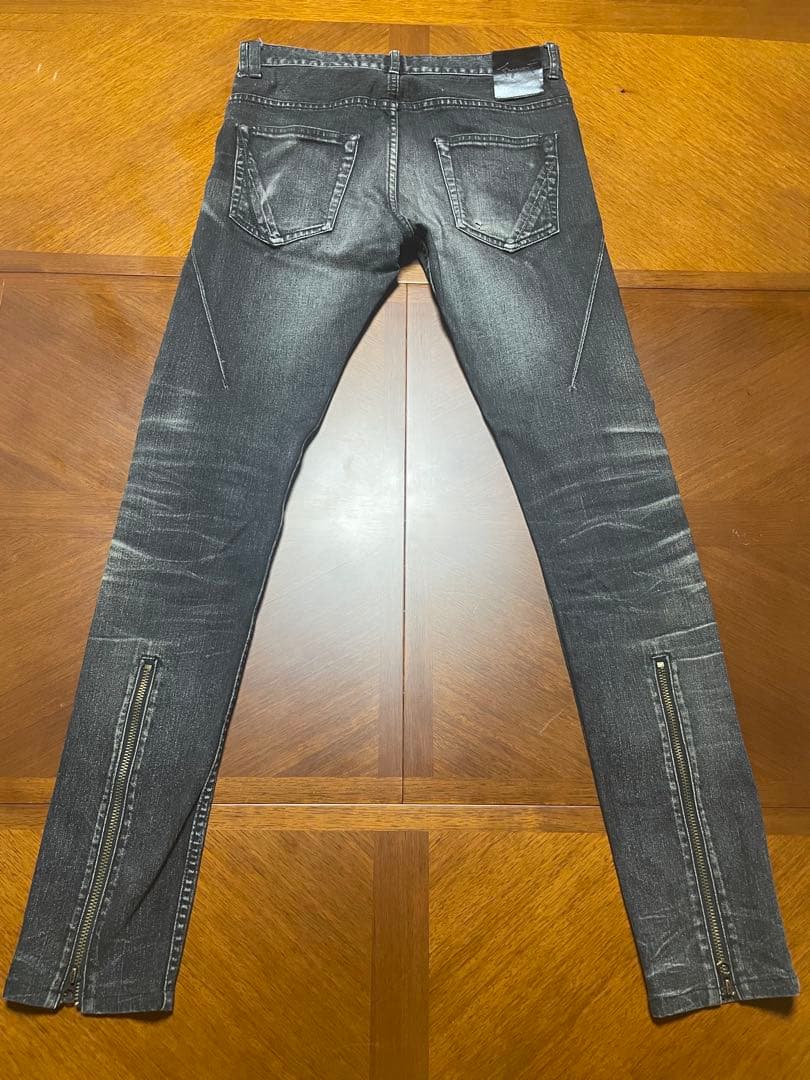 fagassent ファガッセン　CLAW バックジップ ブラック デニム