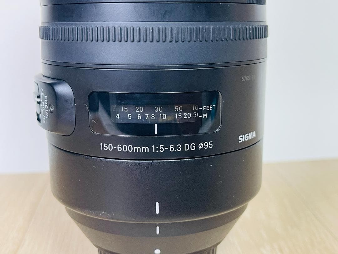 SIGMA 150-600mm F5-6.3 DG OS HSM ズームレンズ