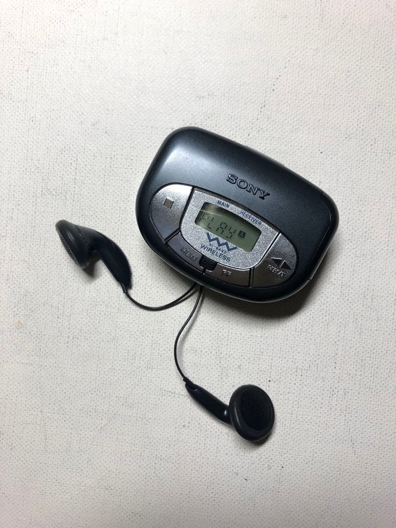 超レア、カワイすぎ！くまリモコン付ウォークマンWM-WX1 可動品C