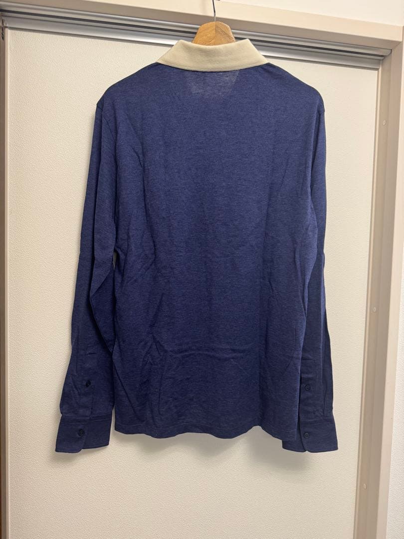 美品✨ゼニア 長袖ポロシャツ