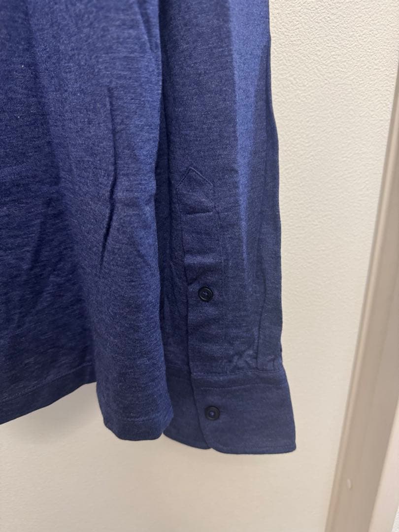 美品✨ゼニア 長袖ポロシャツ