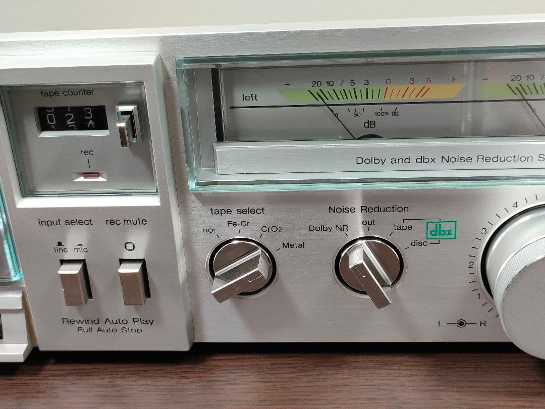 テクニクス Technics RS-M240X カセットデッキ【録音再生良好】