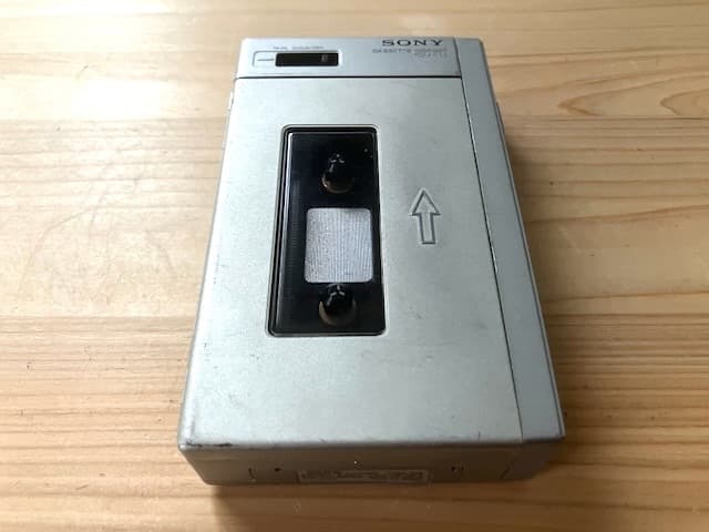超希少品 整備済完全動作品 SONY TCM-100 プレスマン シルバー