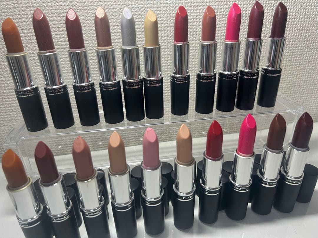 マック MAC ルージュ リップ 未使用 デパコス コスメ まとめ 訳あり