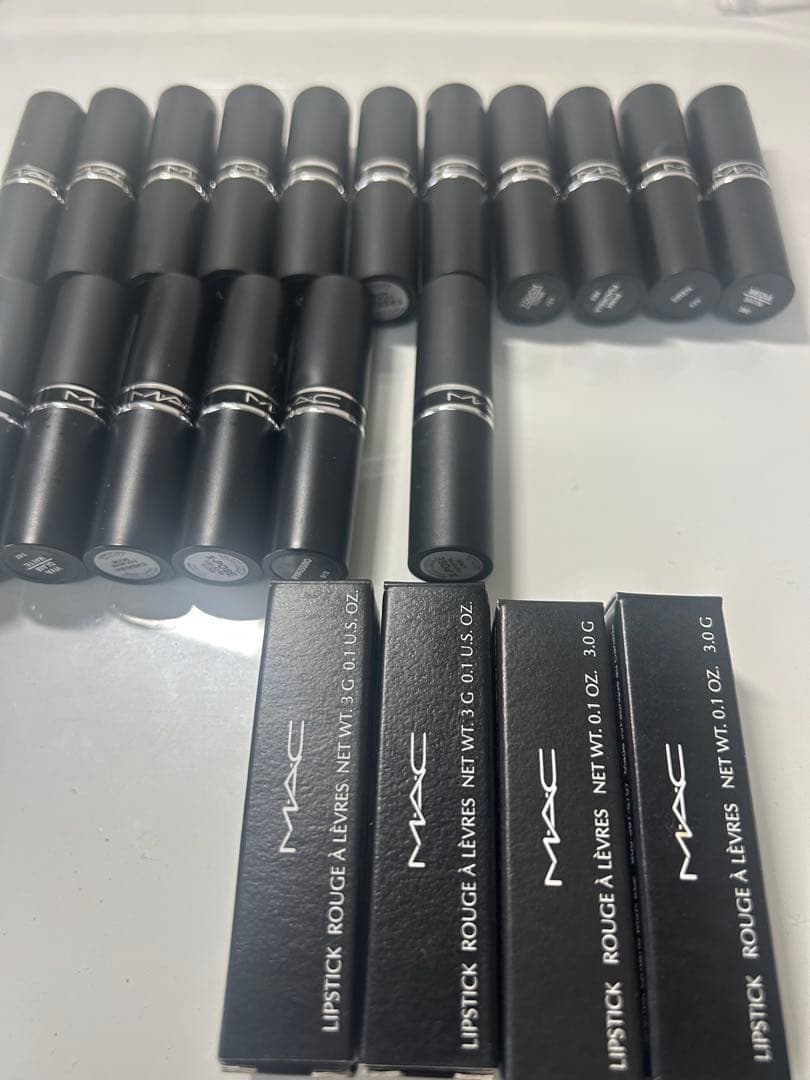 マック MAC ルージュ リップ 未使用 デパコス コスメ まとめ 訳あり