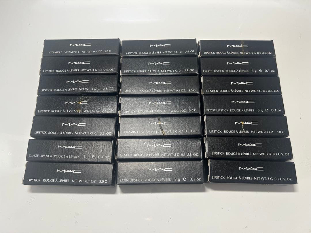 マック MAC ルージュ リップ 未使用 デパコス コスメ まとめ 訳あり