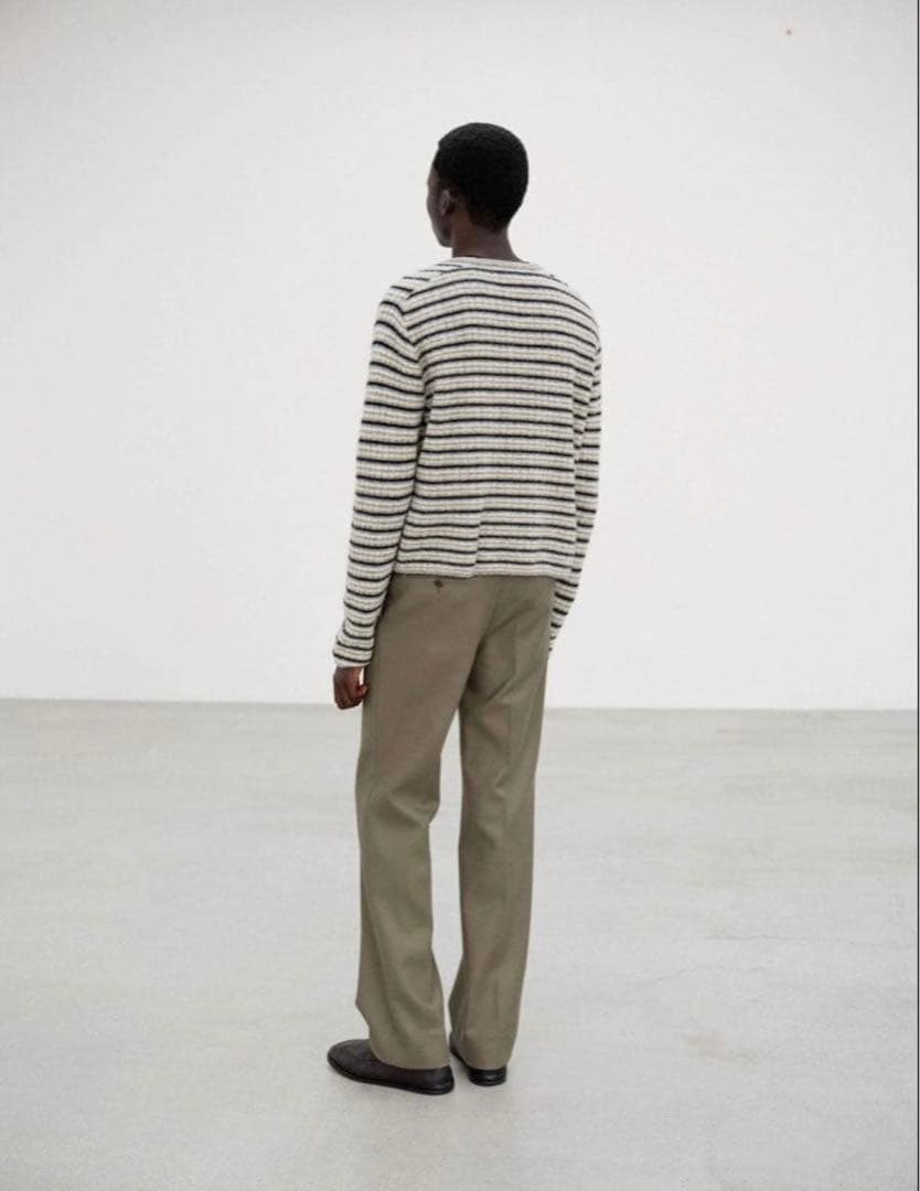 パンツ 25aw AURALEE LIGHT MELTON NARROW SLACKS