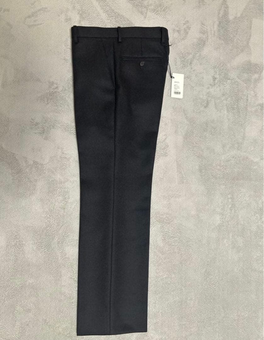 パンツ 25aw AURALEE LIGHT MELTON NARROW SLACKS