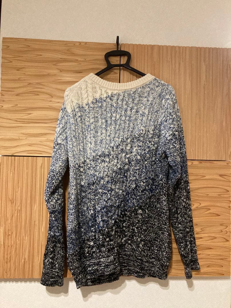 MAISON KITSUNÉ キツネ 総柄 ニット セーター