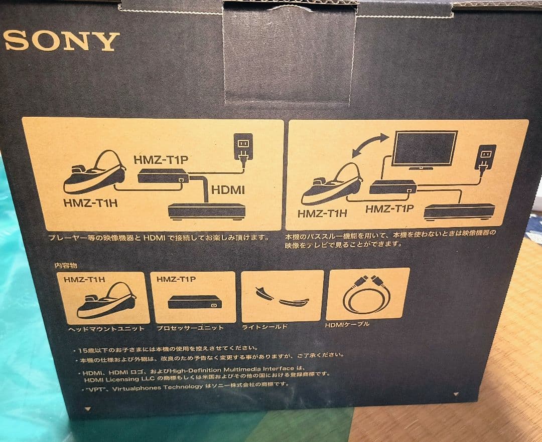 SONY HMZ-T1 3Dビューワー