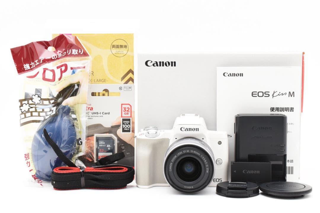 元箱付き■ショット数8000回以下■美品■キャノン Kiss M