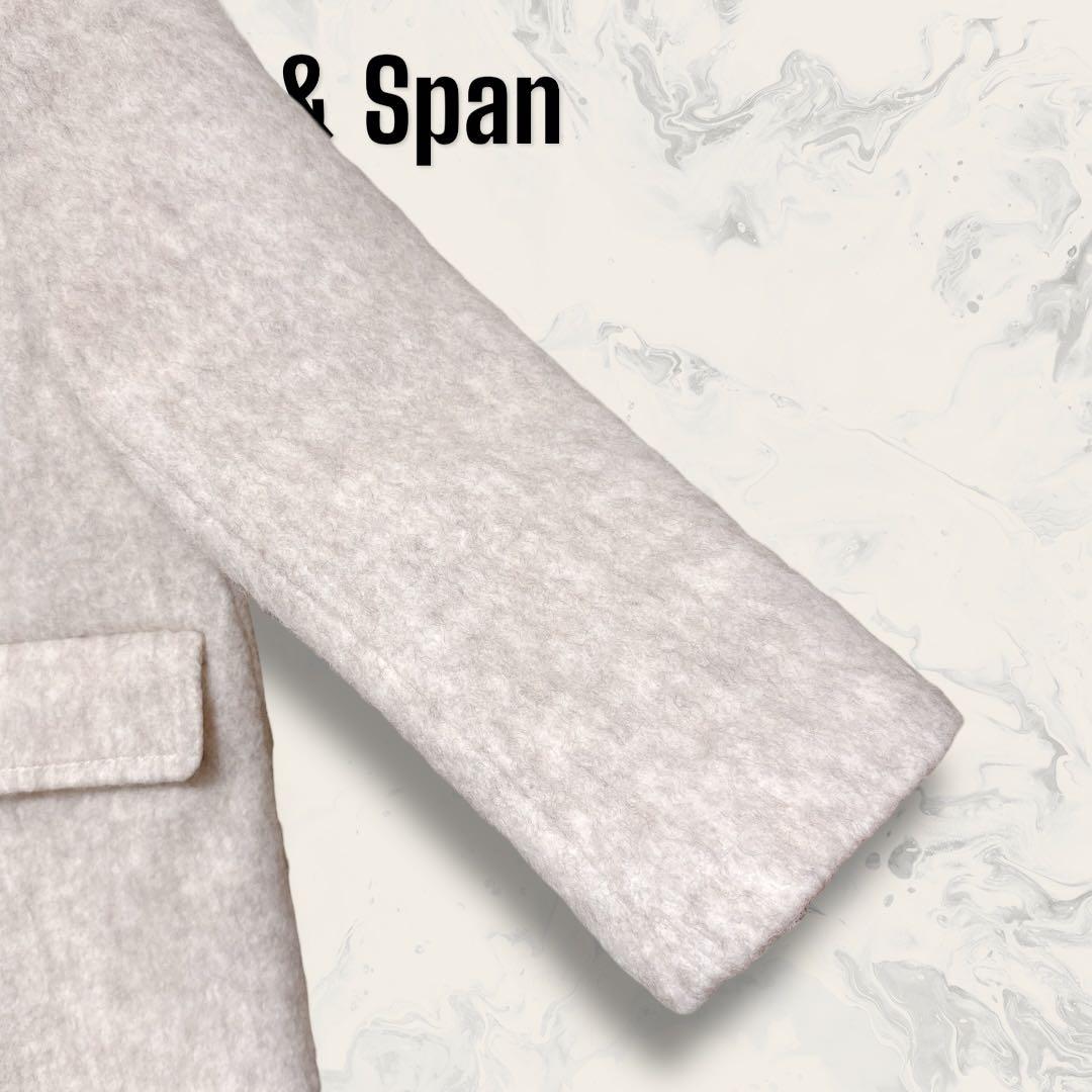 【未使用】 U by Spick & Span シャギー ビッグ ジャケット