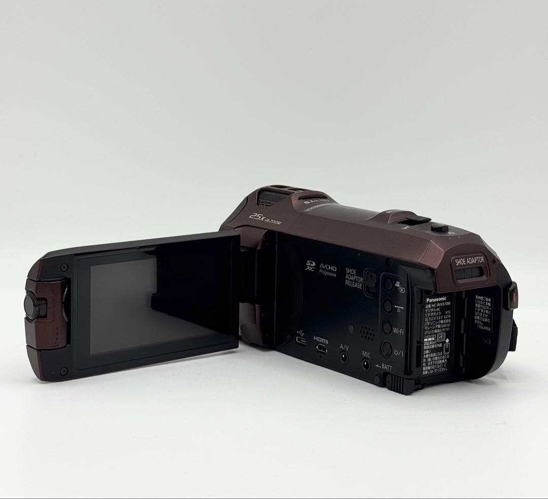 【完動品】Panasonic デジタル4Kビデオカメラ HC-WX970M