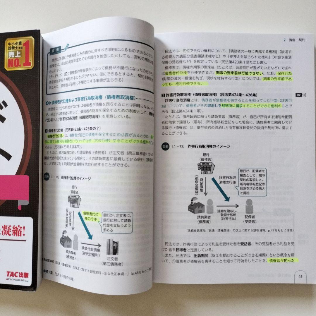 中小企業診断士 2024年版 スピード問題集 スピードテキスト 一次過去問題集