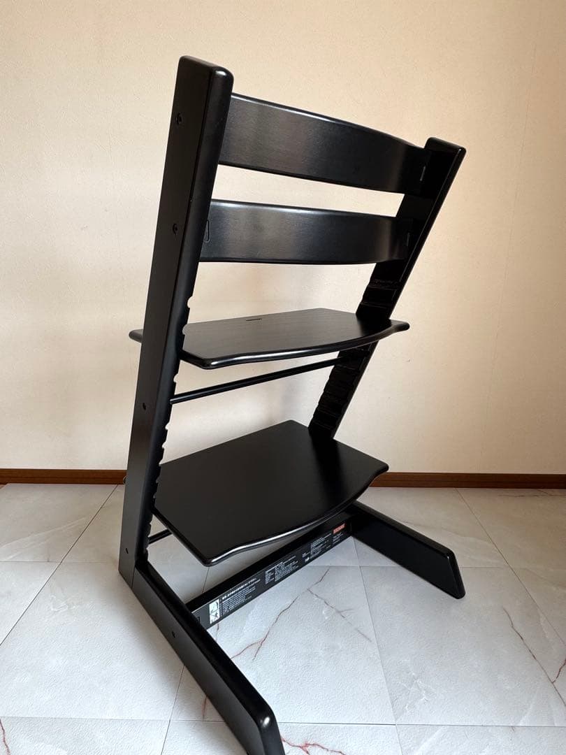 Stokke シリアル6 ストッケ トリップトラップ ブラック 黒 ベビーセット