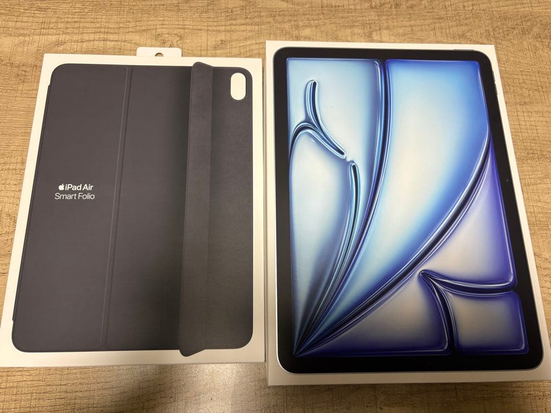 『しばの。』iPad Air(ブルー)&iPad Air カバー(グレー)