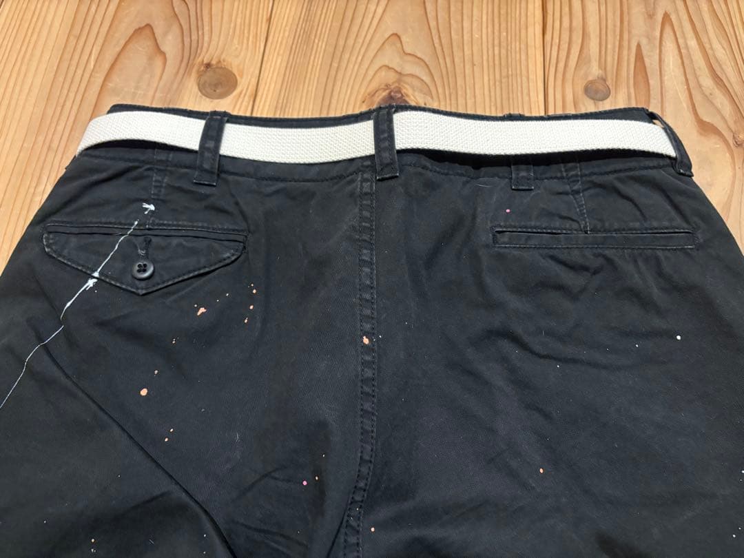 【美品】MASTER&CO. マスターアンドコー チノ ペンキ加工