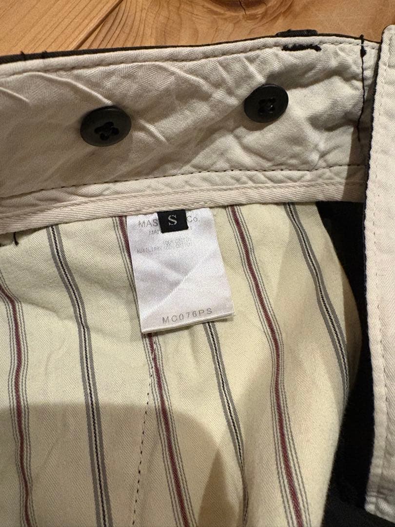 【美品】MASTER&CO. マスターアンドコー チノ ペンキ加工
