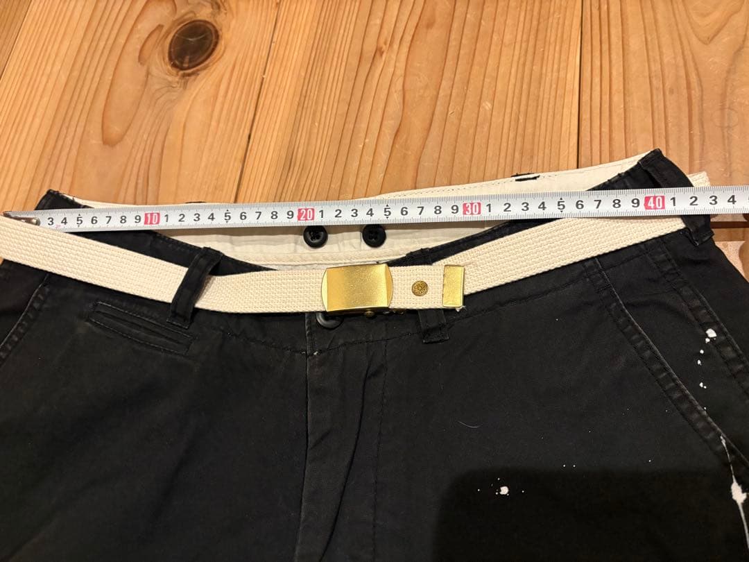 【美品】MASTER&CO. マスターアンドコー チノ ペンキ加工