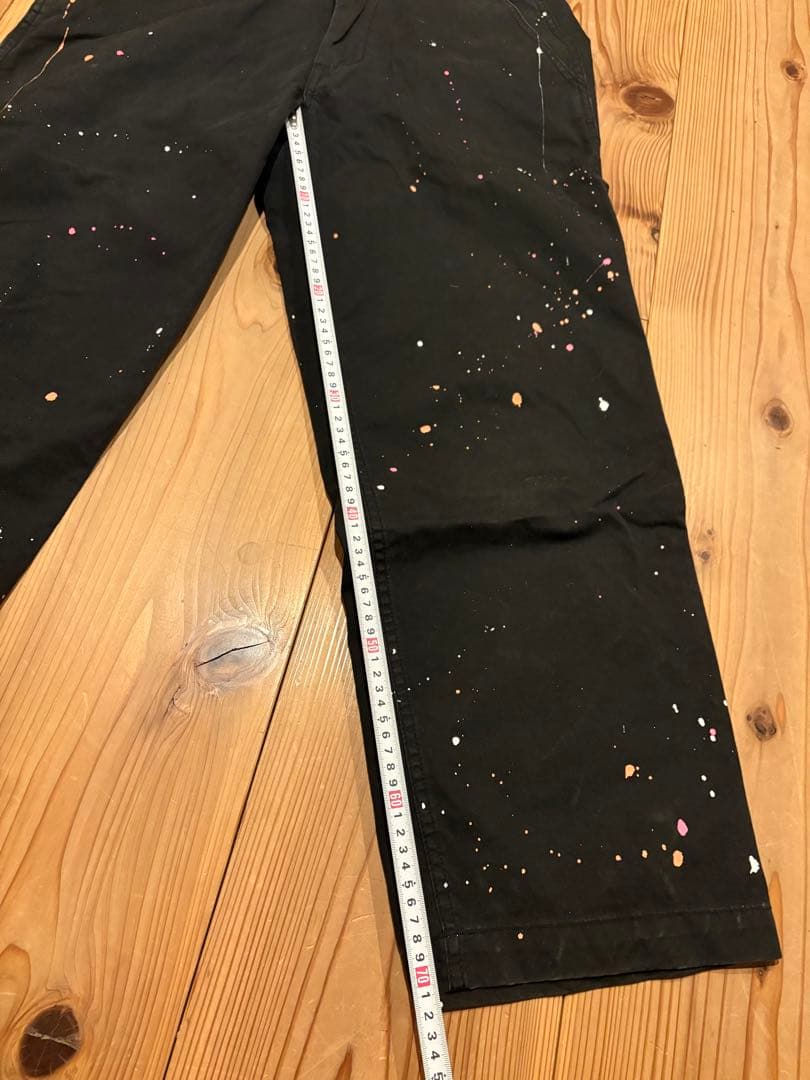 【美品】MASTER&CO. マスターアンドコー チノ ペンキ加工