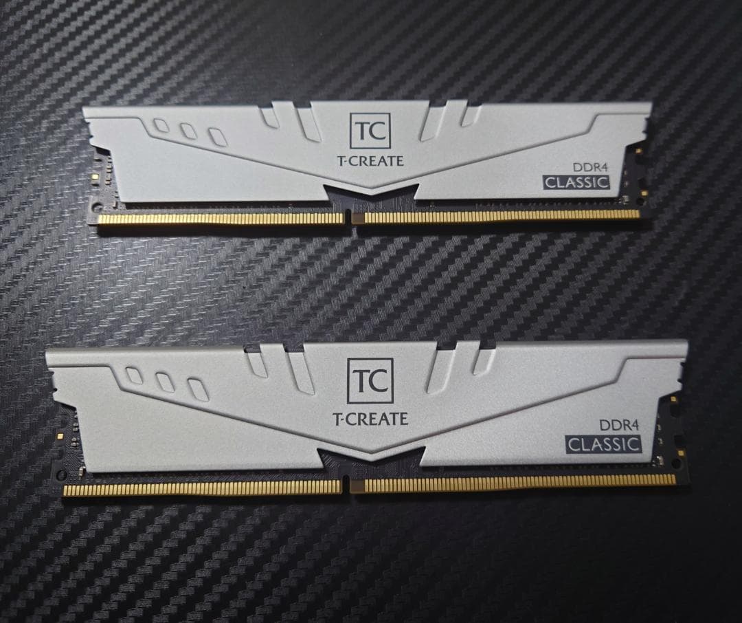 TEAMGROUP 64GB DDR4 メモリー 3200MHz 32GB×2枚