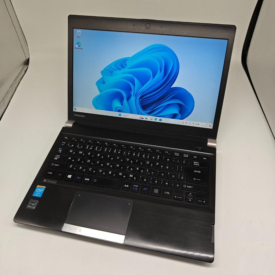 【東芝】R734 高速i7 SSD512GB 16GB ブラック ノートPC