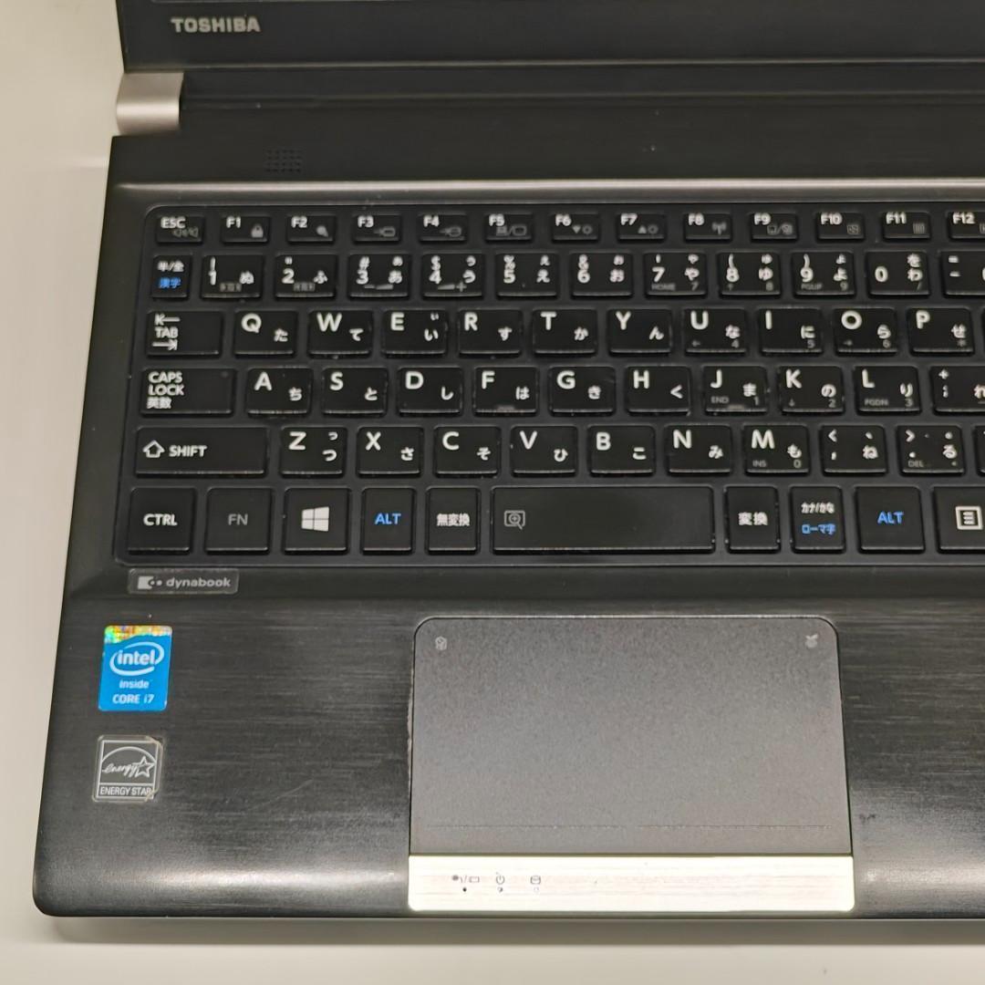 【東芝】R734 高速i7 SSD512GB 16GB ブラック ノートPC