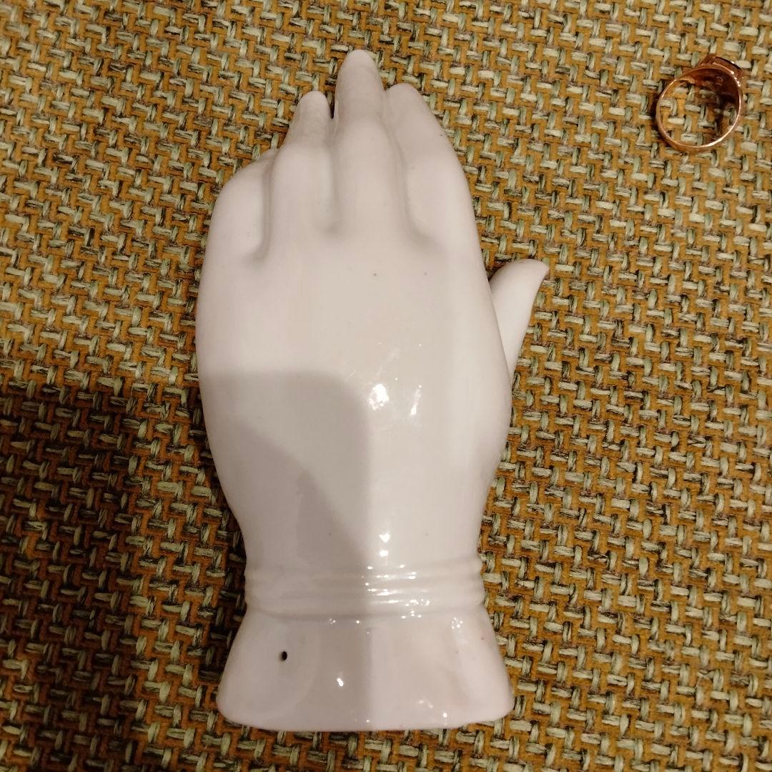 む*様 ハンド　手　無地　オブジェ　置物　ビンテージ　レア　タトゥー　レトロ