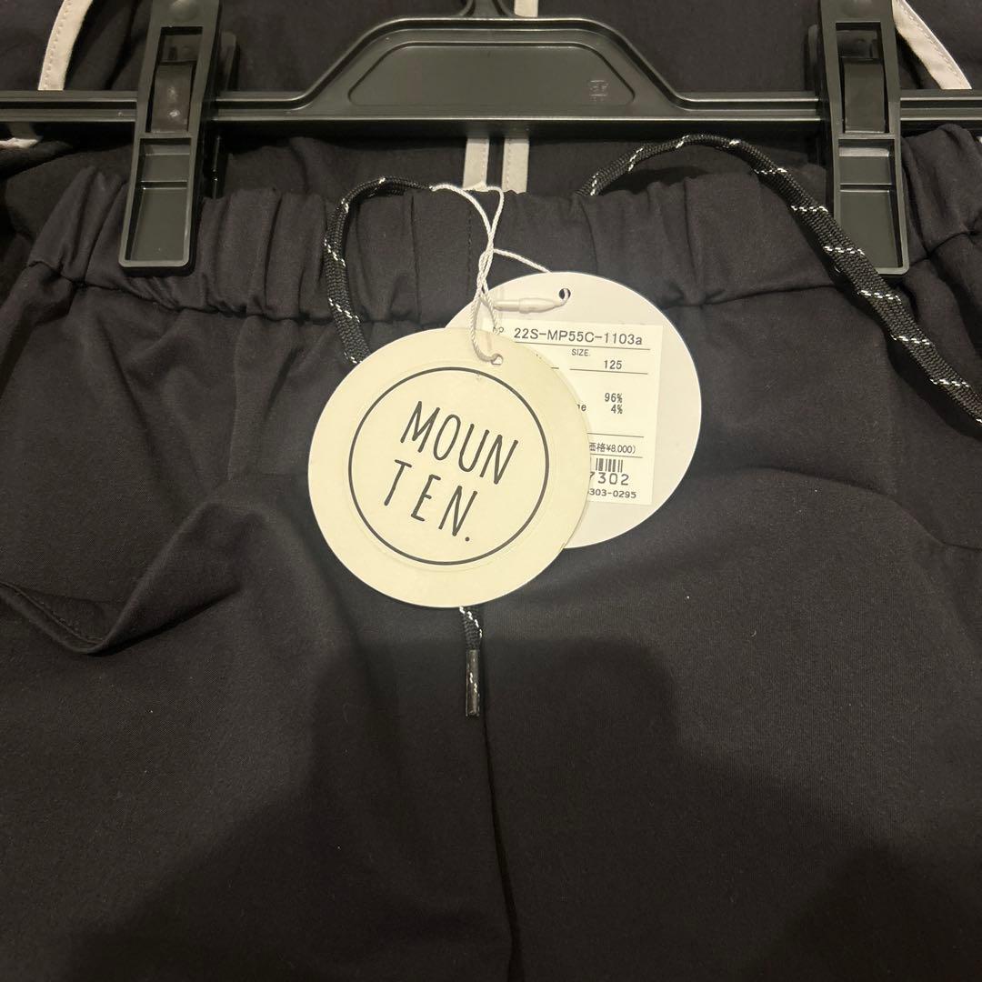 MOUN TEN. ブラック セットアップ 125 ジャケット入学卒園