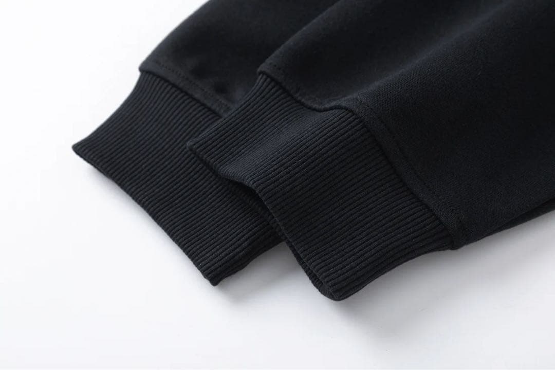 BTMK SWEAT POLO（黒長袖スウェットポロ）