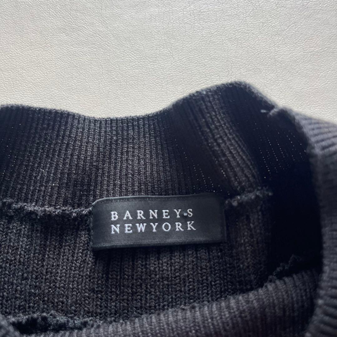 【極美品】BARNEYS NEW YORK ドッキングワンピース　M 異素材