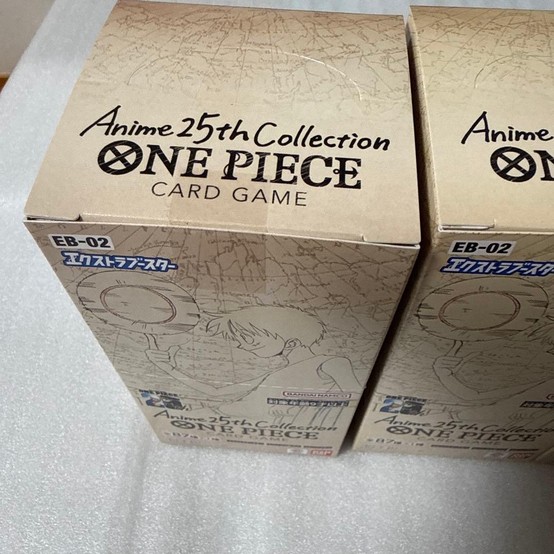 ワンピカード　Anime 25th Collection 5box テープ付き