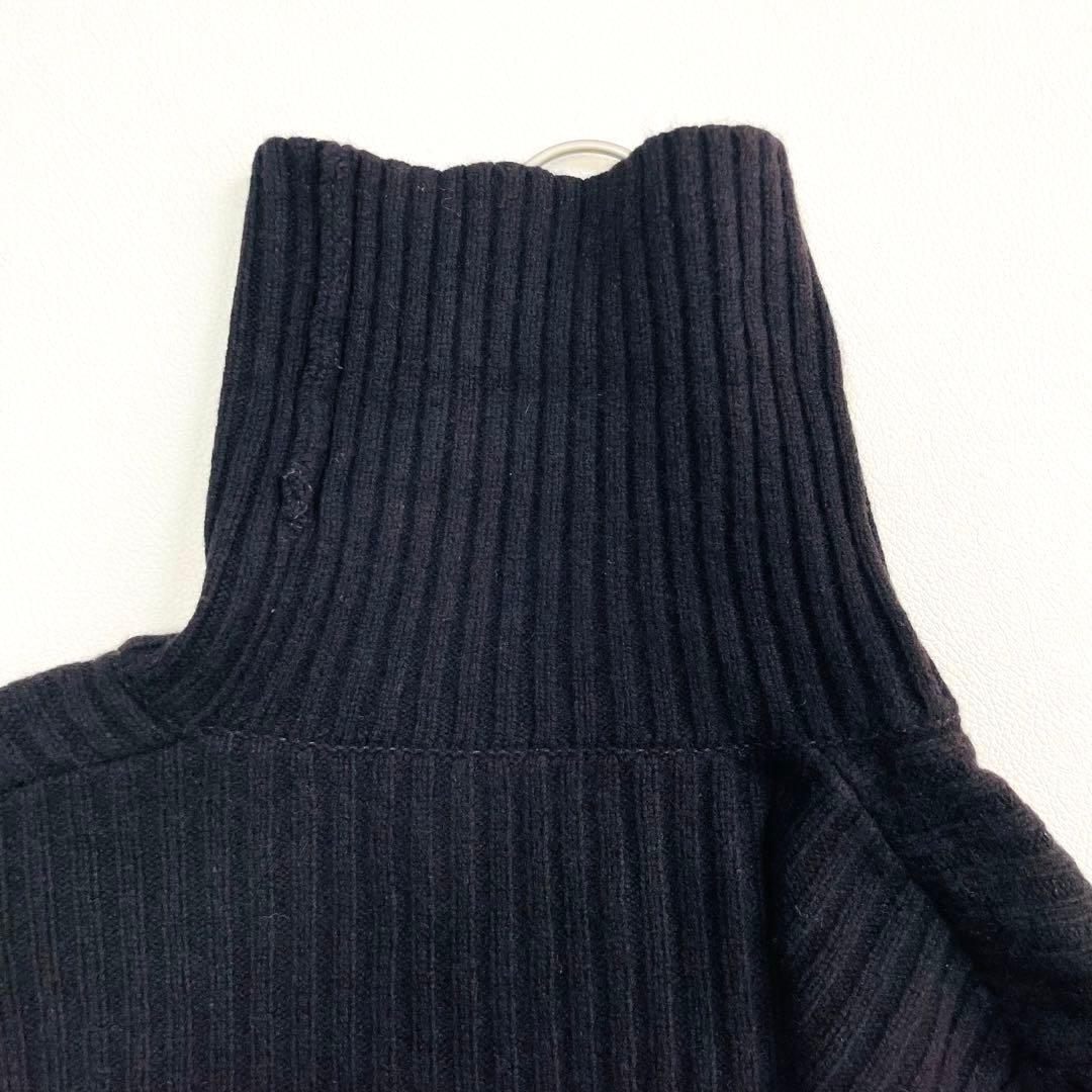 6407【美品】ブリーフィング　タートルネックリブニット　セーター　レディース