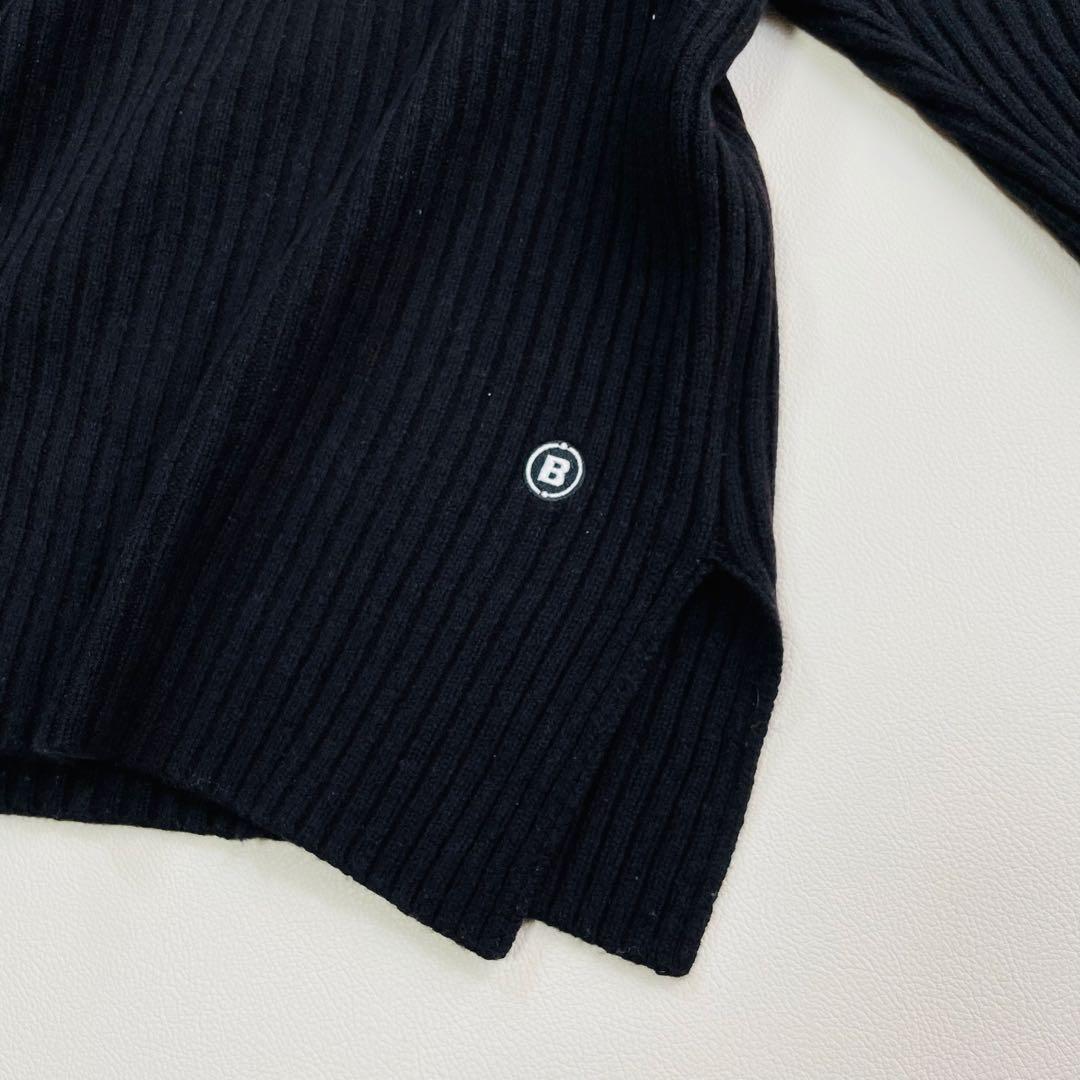 6407【美品】ブリーフィング　タートルネックリブニット　セーター　レディース