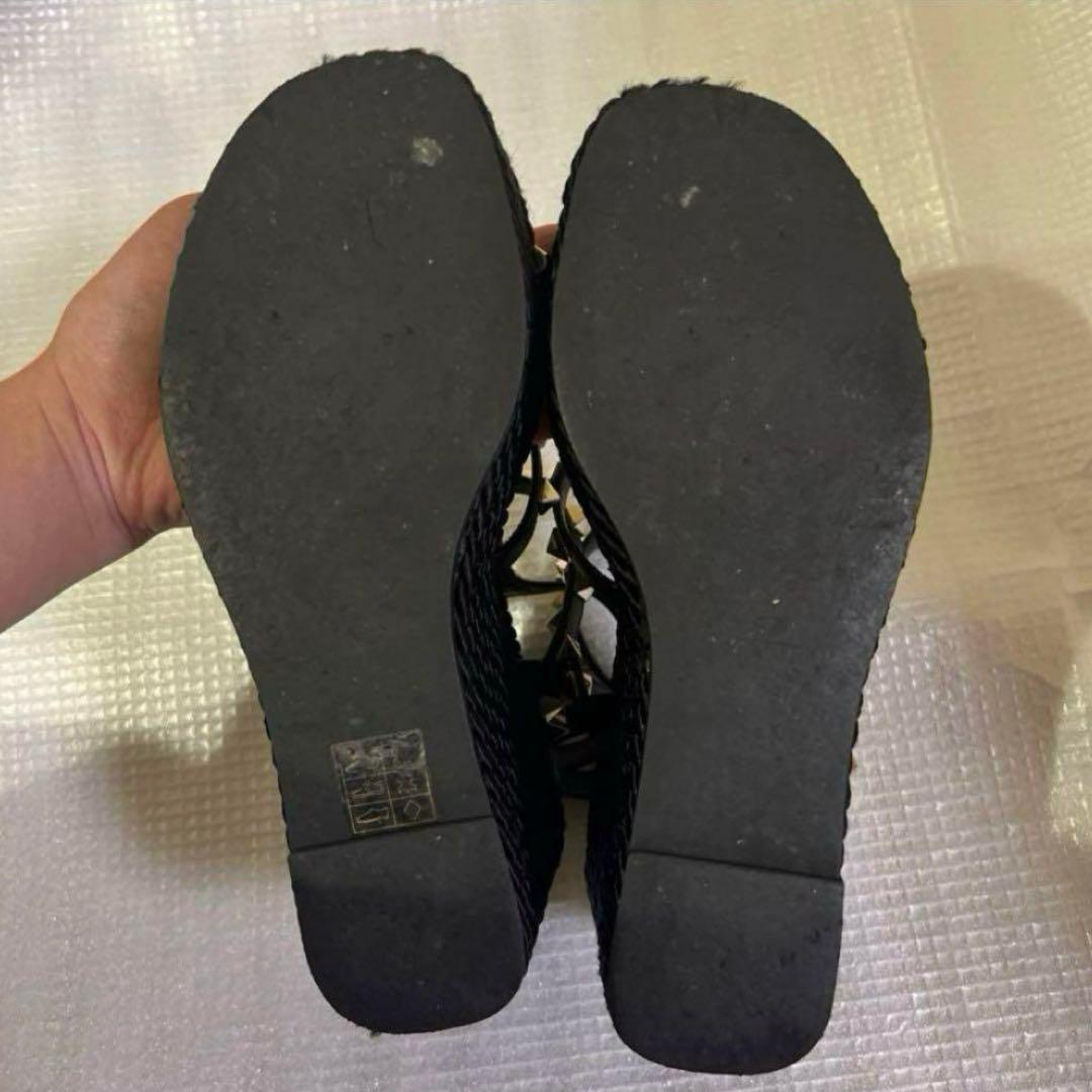 美品✨VALENTINOスタッズ付きサンダル 35サイズ