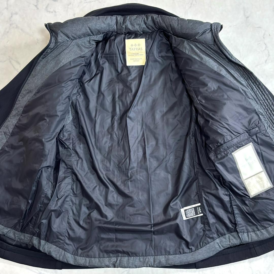 希少 タトラス ダウンライナー 3way テーラードジャケット 黒 04 ts3