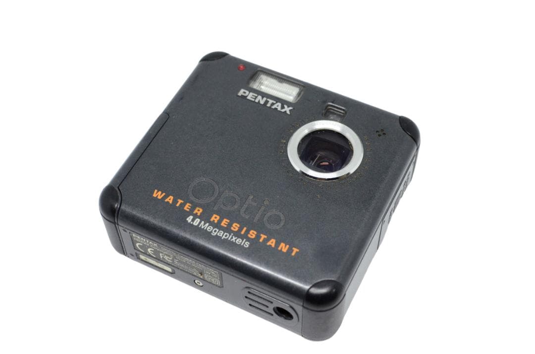 ★希少★PENTAX Optio43WR デジカメ 防水機能付 コンデジ