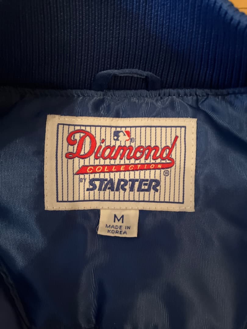 美品　ロサンゼルスドジャース　スタジアムジャンパー　スターター