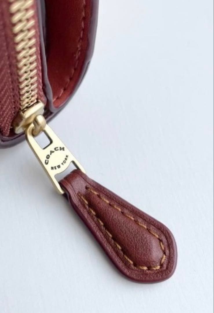 【新品】COACH ロゴ入り 長財布 ブラウン/ベージュ