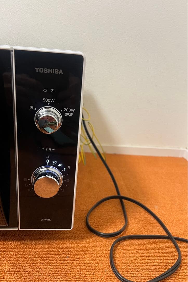 美品 TOSHIBA 2022年製 電子レンジ ER-WM17(W)