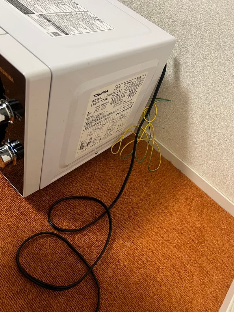 美品 TOSHIBA 2022年製 電子レンジ ER-WM17(W)