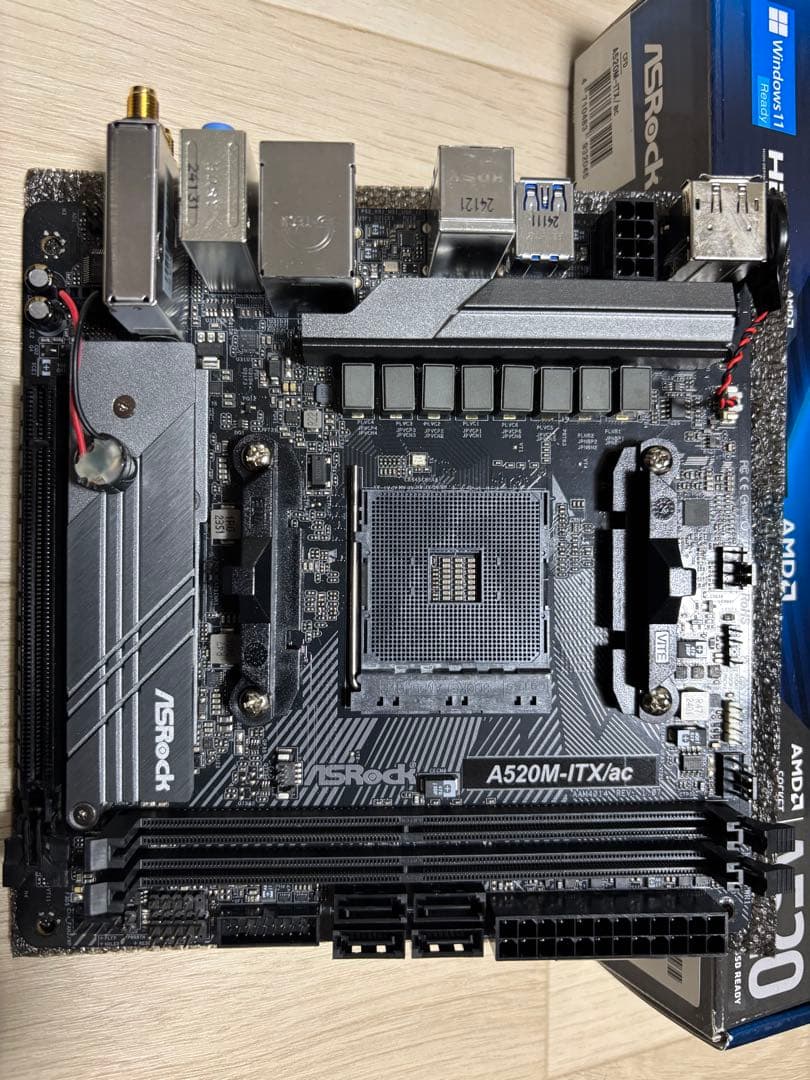 T*U様 ASRock A520M-ITX/ac マザーボード