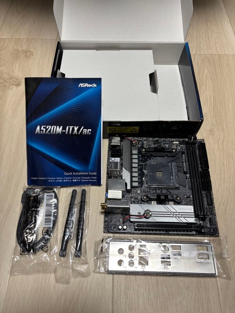 T*U様 ASRock A520M-ITX/ac マザーボード