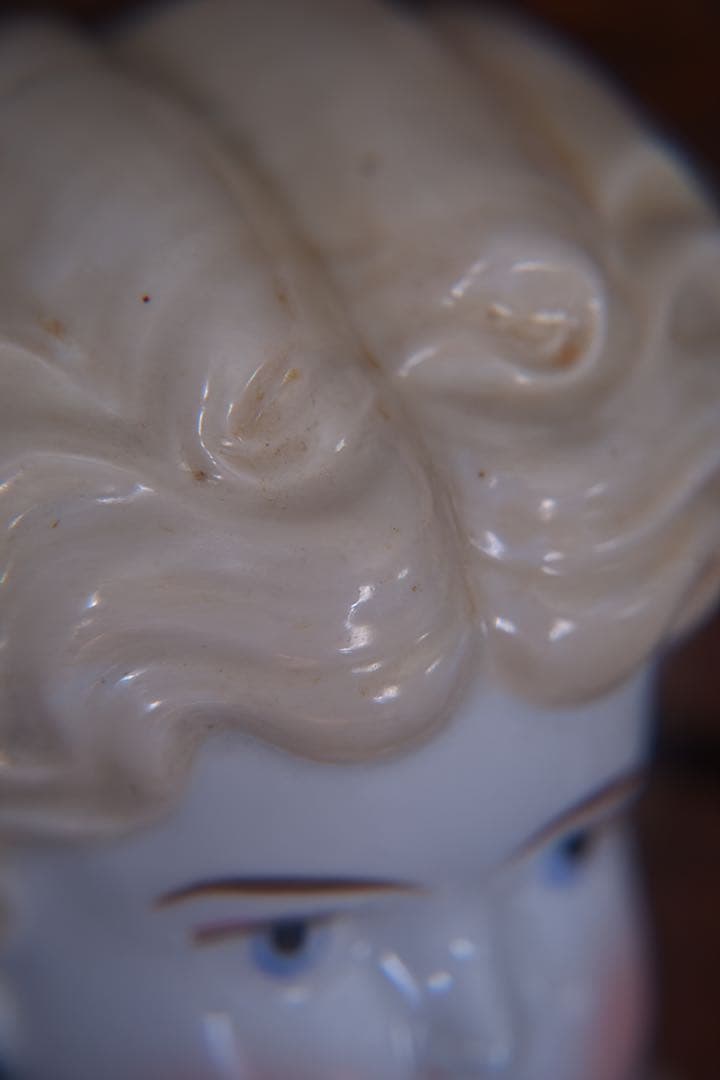 t*7様 アンティーク チャイナヘッドドール ビスクドール ドールハウス ドイツ