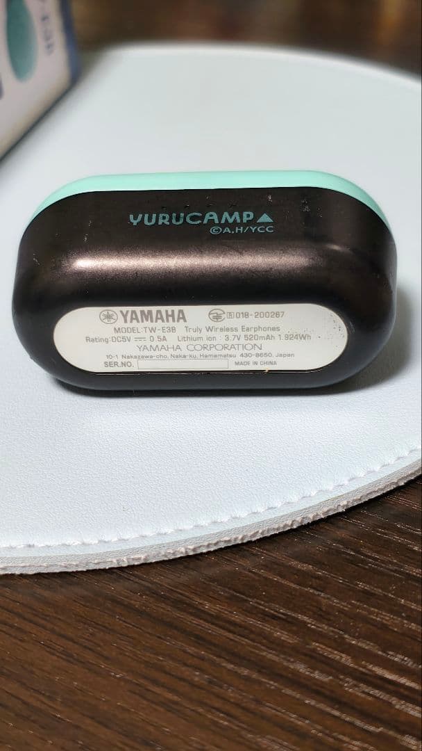 YAMAHA TW-E3B ゆるキャン△ 志摩リンイヤホン おまけ付