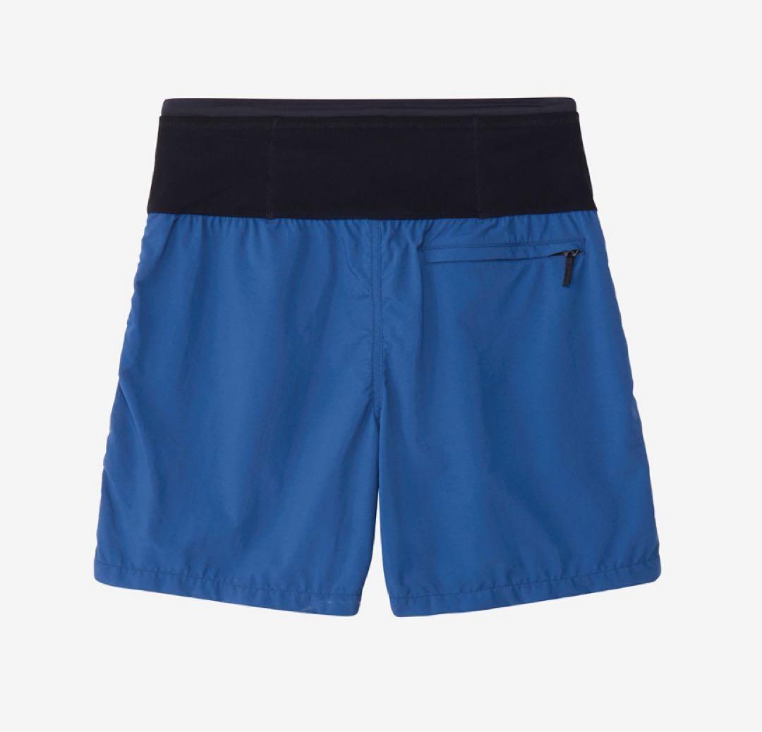 タグ付き新品　フリーランショーツ　ノースフェイス　青色　メンズLサイズ