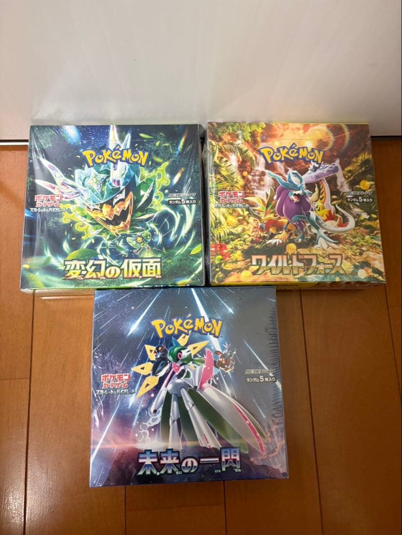 変幻の仮面 ワイルドフォース 未来の一閃 BOX シュリンク付き