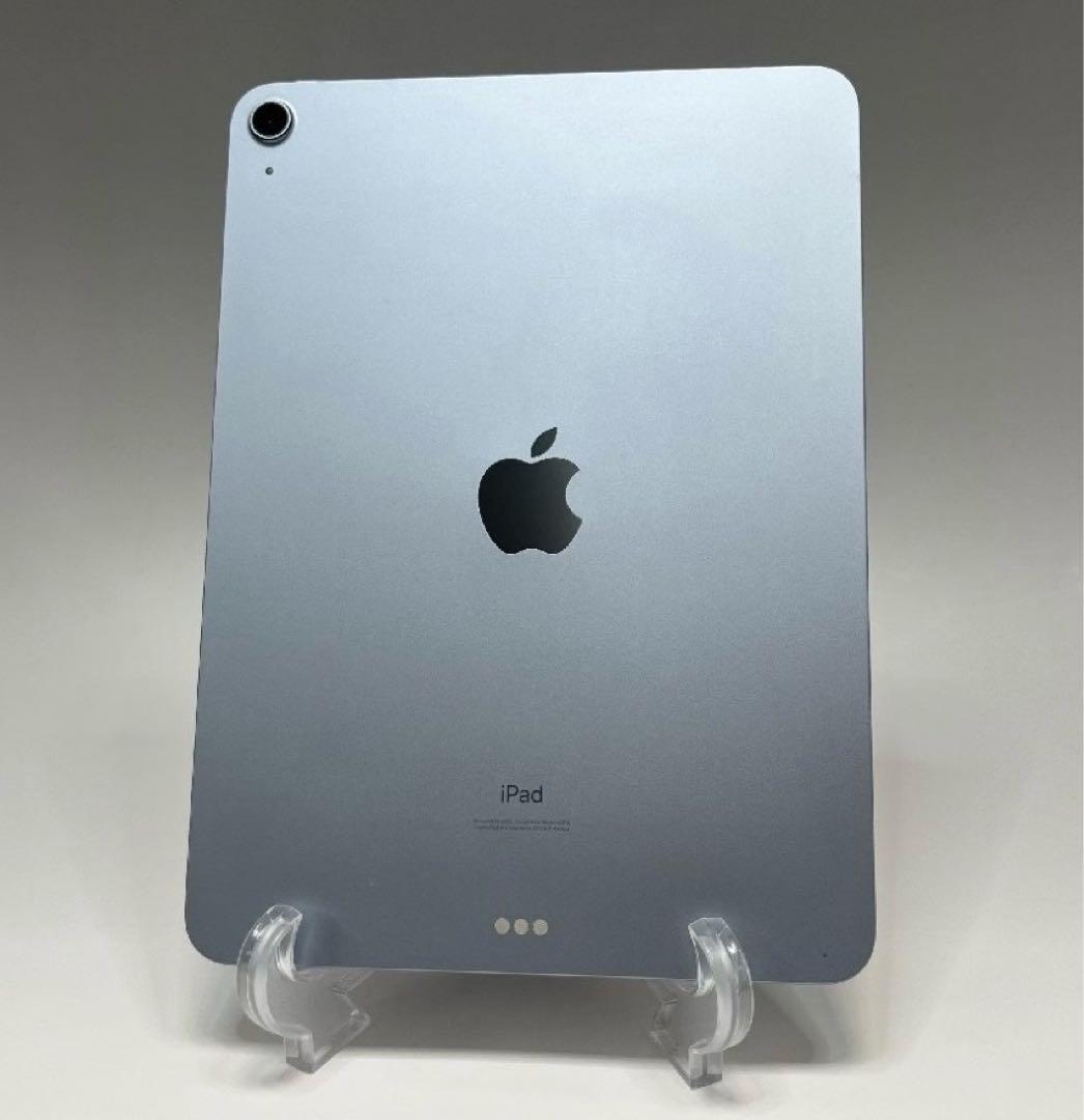 【美品&BT容量89%】iPadAir第4、64GB、Wi-Fi、スカイブルー