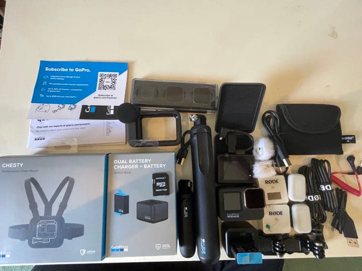 Go pro Hero 9 \\\Rode mic お得❗️