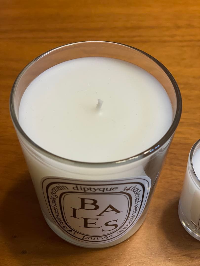 diptyque BAIES アロマキャンドル フタ付 190g&35gセット